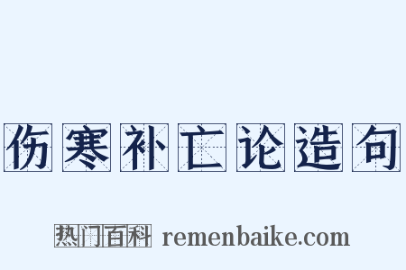 伤寒补亡论造句是什么意思的图片